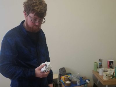 kobe, paper, moment of silence