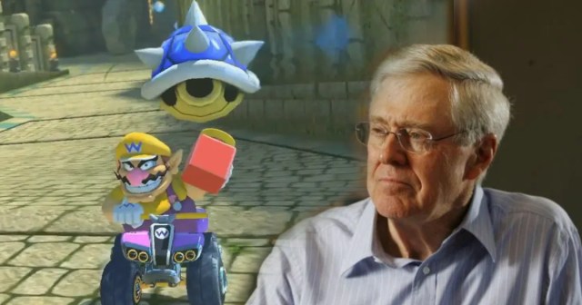 Charles Koch Doesn’t Understand Why Character in First Place Can’t Also Get Blue Shell