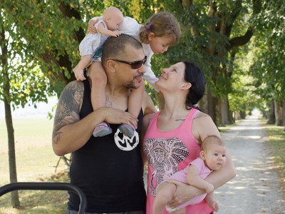 earlier kid, punk parents