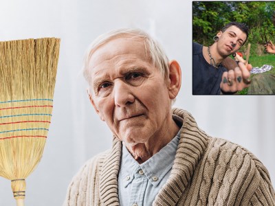 folk, folk punk, ceiling, broom