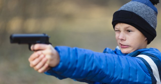 Woah! Brian’s Dad Has a Real Gun! Pew Pew!
