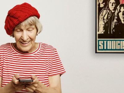 Grandma, touring, tour, van, borrow, band