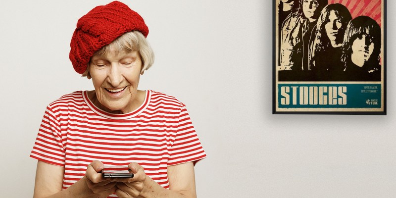 Grandma, touring, tour, van, borrow, band