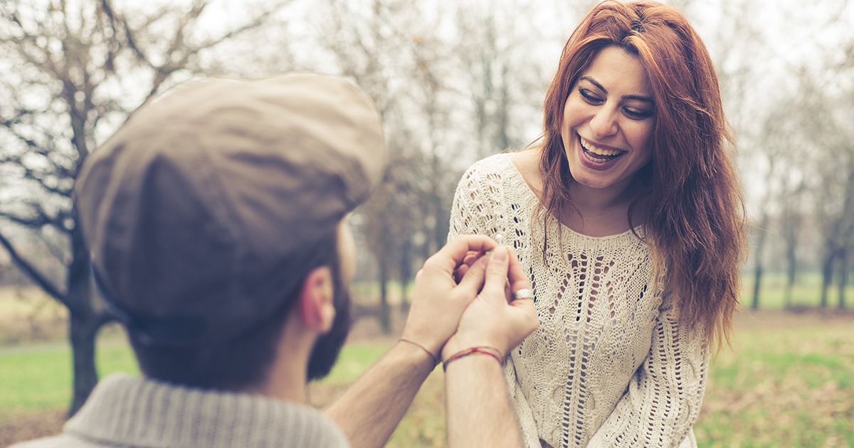 marriage proposal, commitment, message