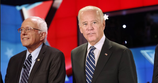 Bernie Sanders Accidentally Tells Joe Biden “Nice Set” After Debate