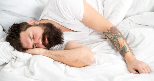 Adorable Punk Twitching in His Sleep Must be Dreaming He’s Running from Cops