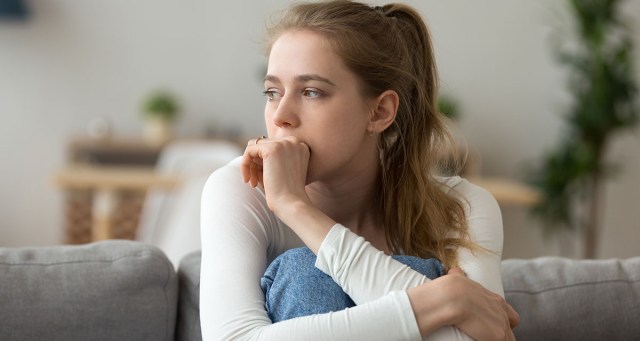 Anxious Woman Weighs All Possible Outcomes Before Ultimately Doing Nothing