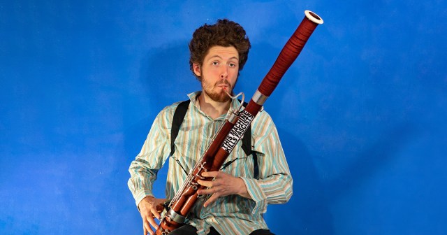 Bassoon Player Probably Overdoing It With “This Machine Kills Fascists” Sticker