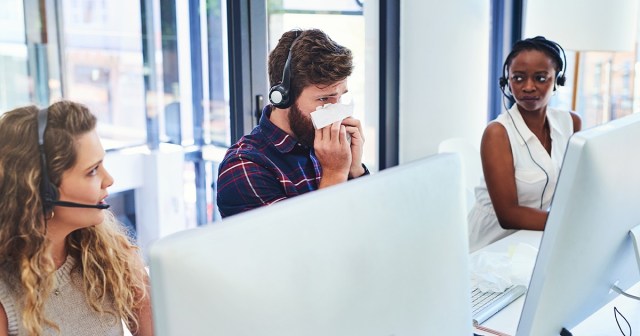 New Employee Too Afraid to Take Sick Day Gives Entire Office Coronavirus
