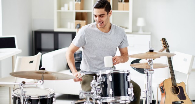 Only Drummer in Town Pretending He Doesn’t Love Being Wooed Like a Southern Debutante