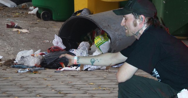 Ah Shit: Stza From Leftover Crack Got Into the Trash Again