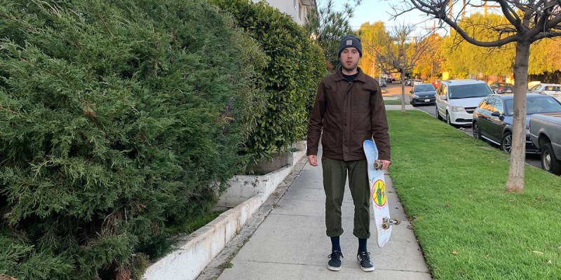 mall grab, cop, skateboarding