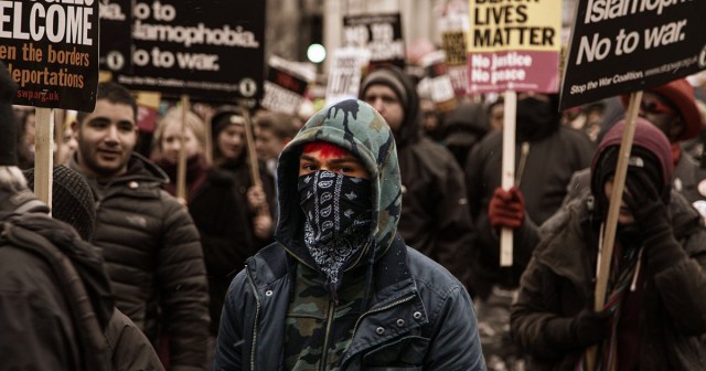 Socially Awkward Anarchist Unsure of Right Moment to Start Riot