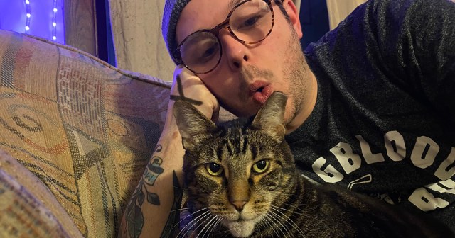 Straight Edge Kid Blows Clean, Breathable Air Into Cat’s Ear