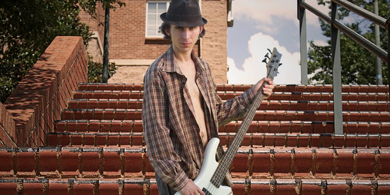 bass, bassist, bass player, abandoned, sad