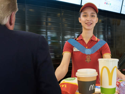 trump, president, medal