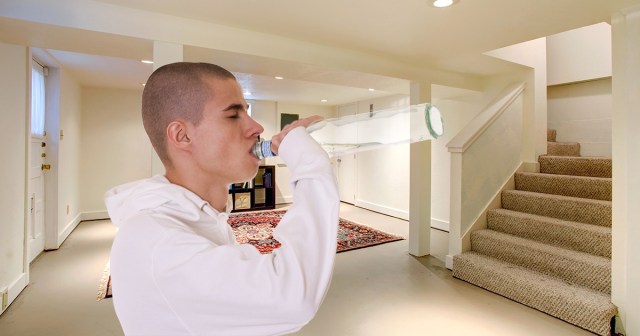 Liquor Stolen from Parents Already Diluted to Mostly Water by Older Sister