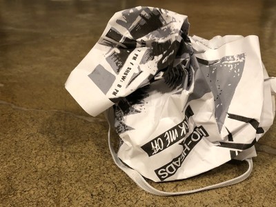 flyer, mask, coronavirus