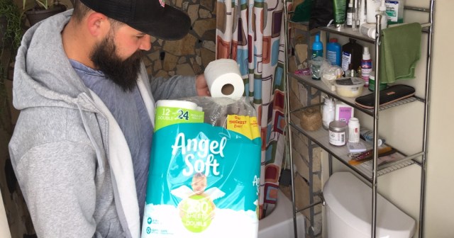 Roommate Finally Buys Toilet Paper