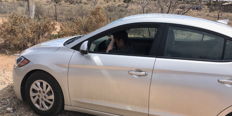 cry, car, stress, anxious, breakdown