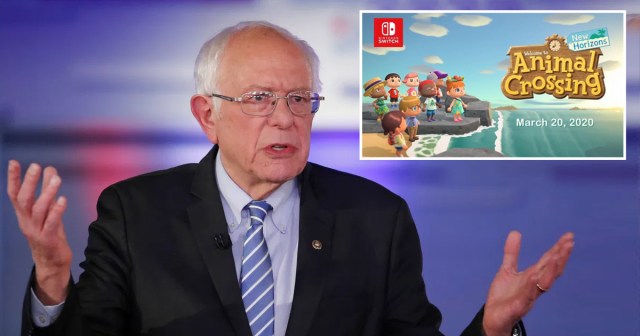 Bernie Sanders Calls on Nintendo to Release Animal Crossing Early