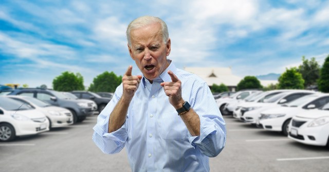 Joe Biden Forgets Which One of These Mother Fuckers He Invited Outside