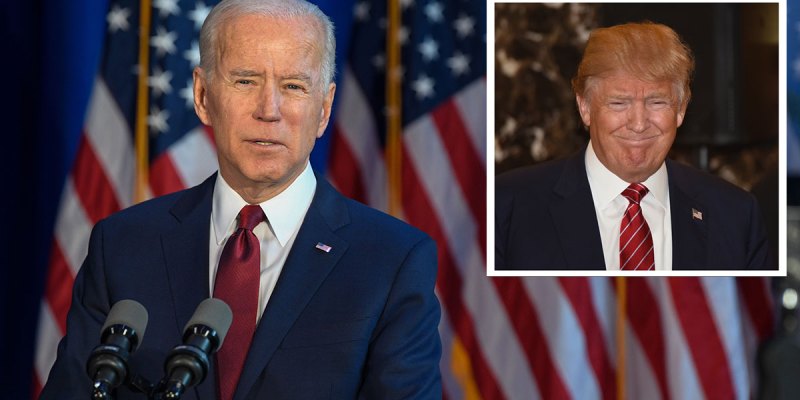 biden, trump, dnc
