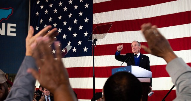 Bloomberg Announces End of Campaign Via $327 Million TV Ad Buy