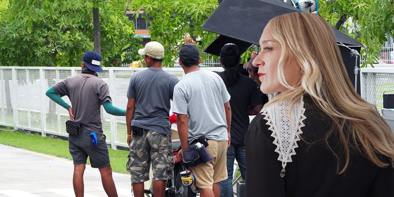 chloe savigny, hanging around, weird