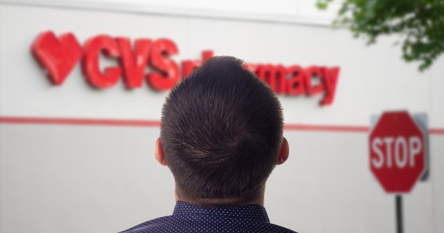 Gamer’s Health Care Plan Mainly Jumping Head First Into Red Heart Logo Outside CVS