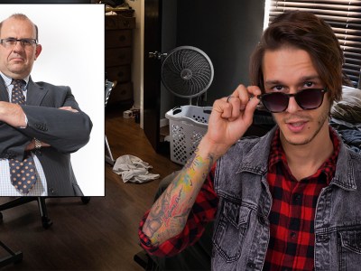 punk, work, boss, vote, register