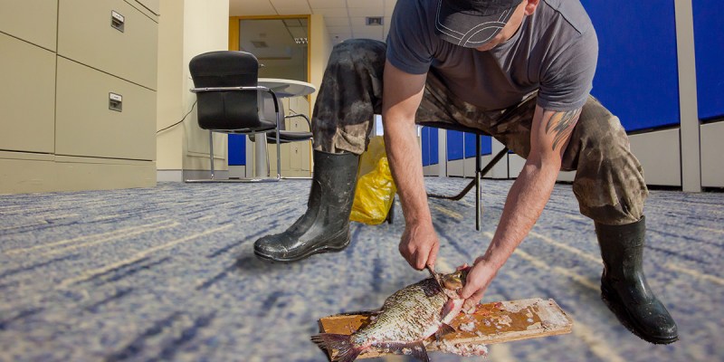 fish, clean, cook, scale, gross