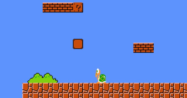 Green Koopa Sneakily Paints Shell Red So He Doesn’t Have to March to His Death