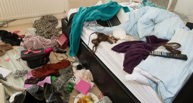 Lazy Roommate Tries to Pass off Not Doing Laundry as Saving the Environment