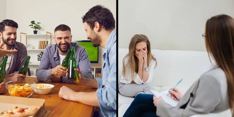 date, therapy, went well