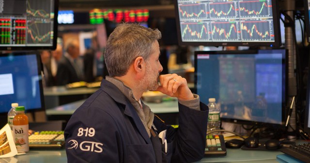Stock Photo Prices for Sad Guys on Trading Floor Skyrocket to Recording-Breaking Highs