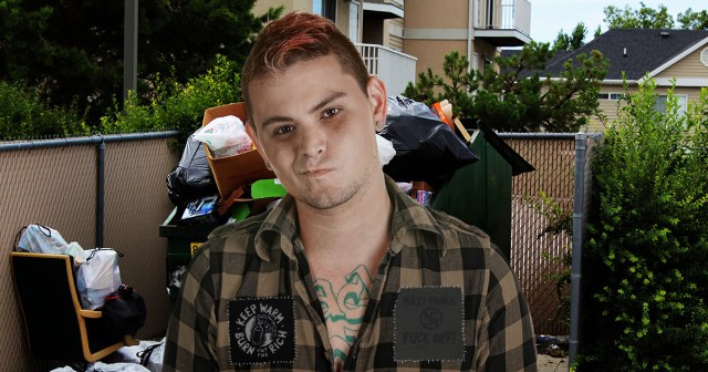 Crust Punk Too Busy Dealing With Raccoon Flu to Worry About Coronavirus
