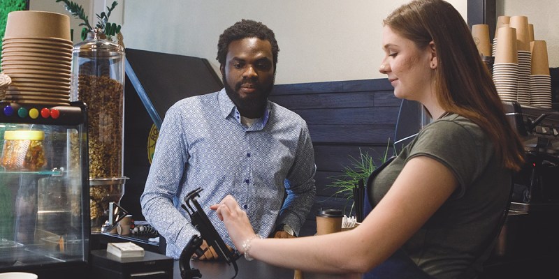 shy guy, quarantine, barista