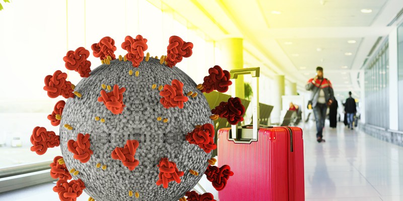 COVID, variant, out of town