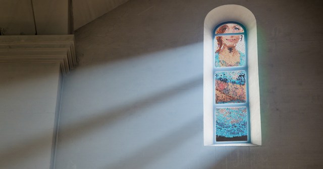 Punk Church Features Stained Glass Window of Martyr Who Stayed Past Friends’ Set