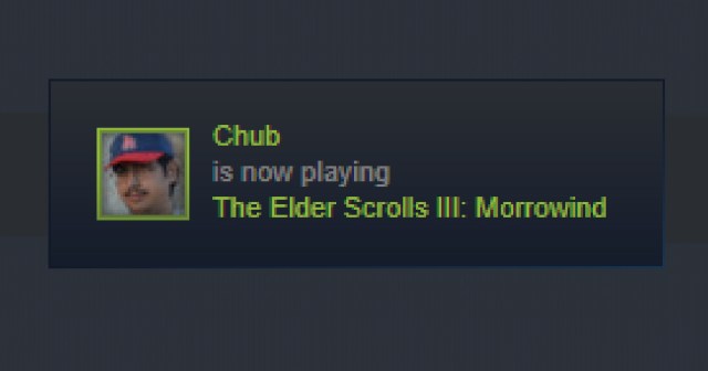 Steam Friend You Don’t Remember Adding Is Playing Morrowind Again
