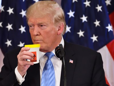 trump, coronavirus, chug