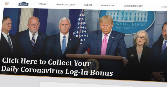 UBI to Be Distributed Over Daily Login Bonus on Whitehouse.gov