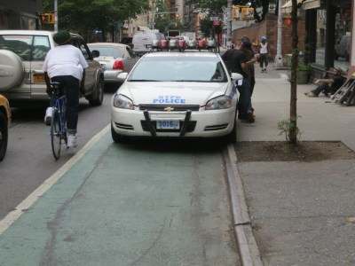 bike lane, cop, do whatever the fuck you want