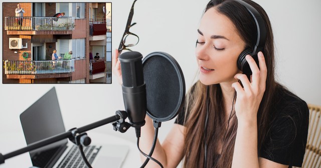Neighborhood Applause for Healthcare Workers Ruins Perfect Vocal Take
