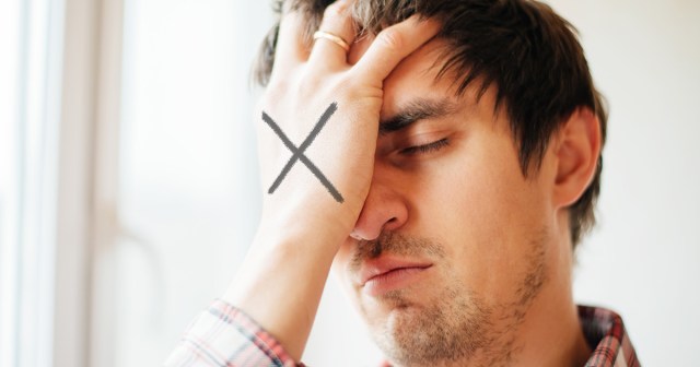 Petrified Straight Edge Man Wakes up to Realization He Broke Edge Last Night While Blackout Drunk