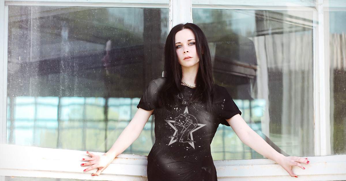 goth, donut, powder, sugar