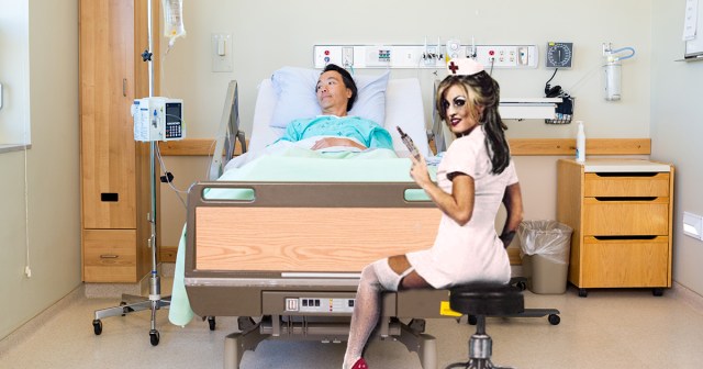 Short-Staffed Hospital Hires “Enema of the State” Cover Model Janine Lindemulder