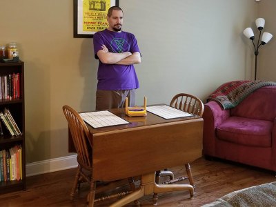 merch, merch guy, alone, home, quarantine