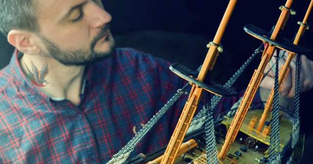 Aging Punk’s New Model Building Hobby Mostly Just Excuse to Keep Sniffing Glue